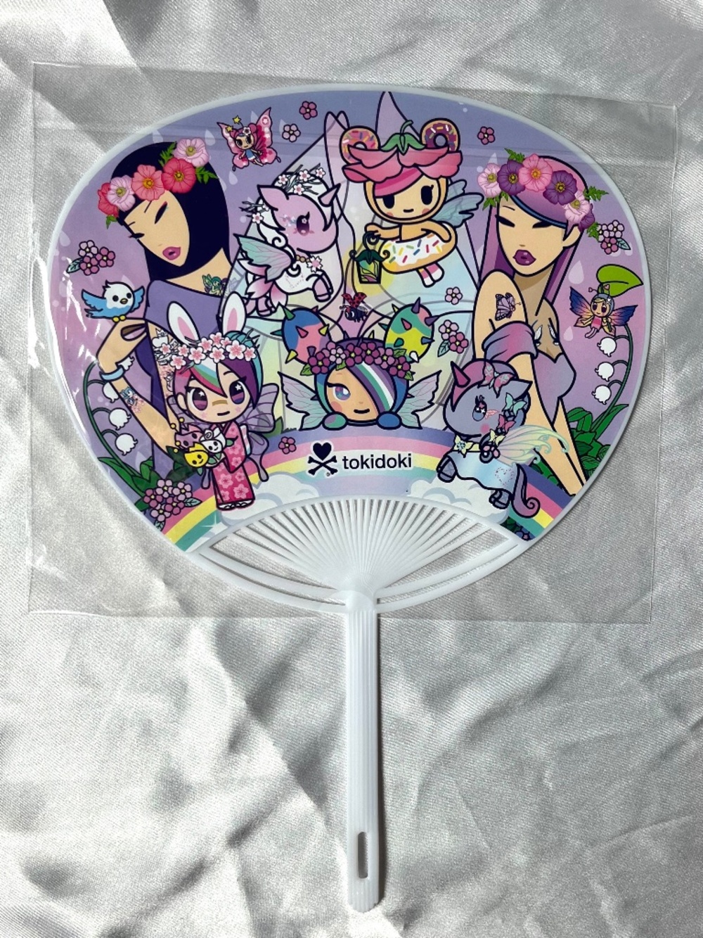 Tokidoki Pixie Dust Fairy Unicorno Uchiwa Hand Fan SDCC 2026 Comic Con Exclusive